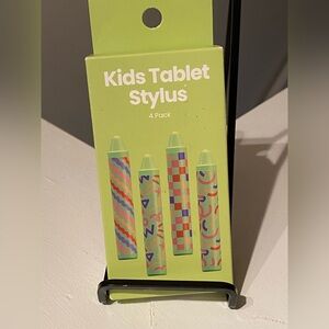 Colorful Kids Tablet Stylus Set - 4 Pack new in box
